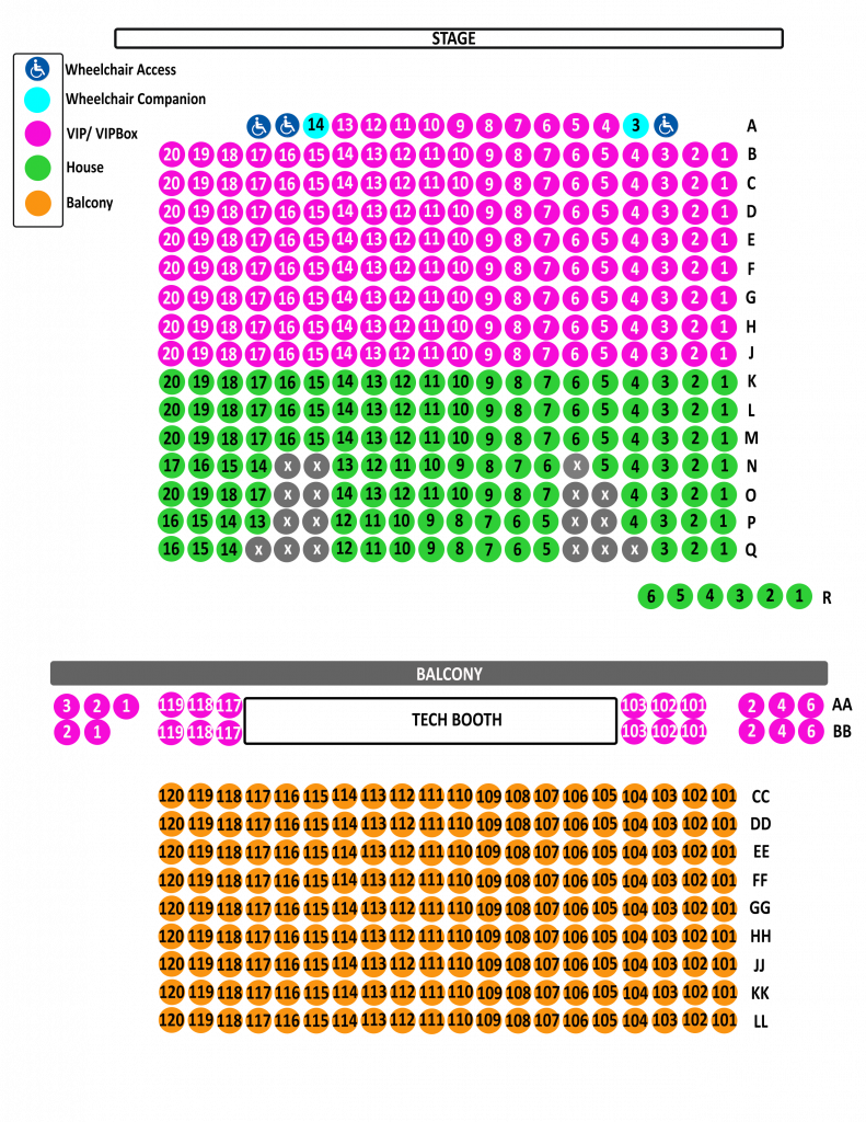 Ritz Theatre Elizabeth Nj Seating Chart