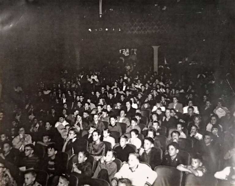 1950s, Students on summer break at a movie, Courtesy Sanford History Museum