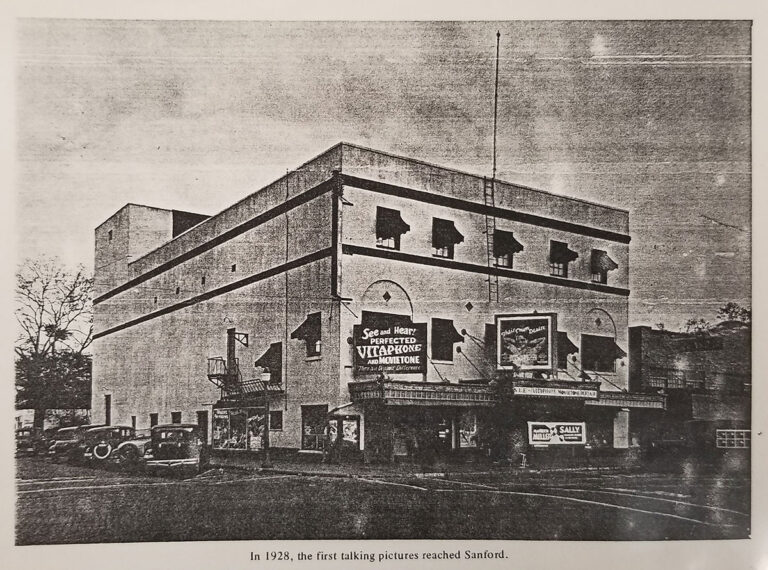 1928, The Milane Theater, Courtesy Sanford History Museum