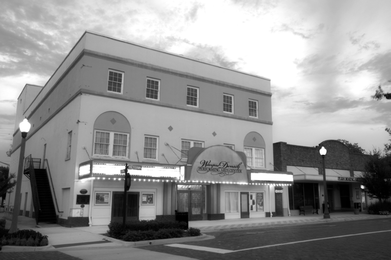 2014 Wayne Densch Performing Arts Center before neon signage